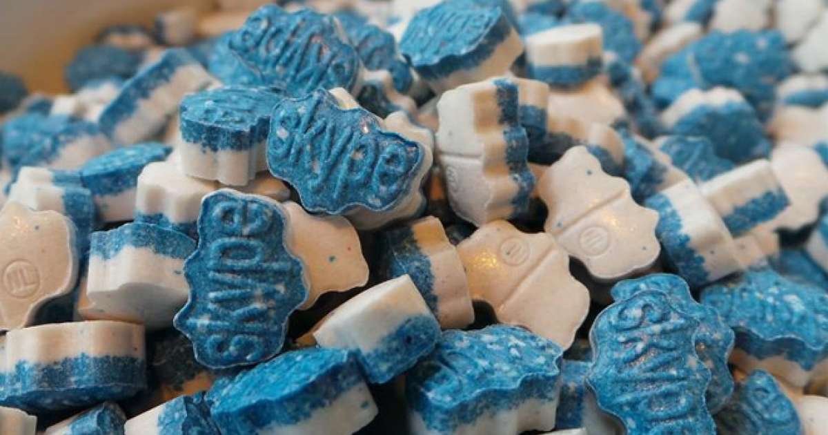 Blue and White SKYPE Mdma 200mg - Image 4